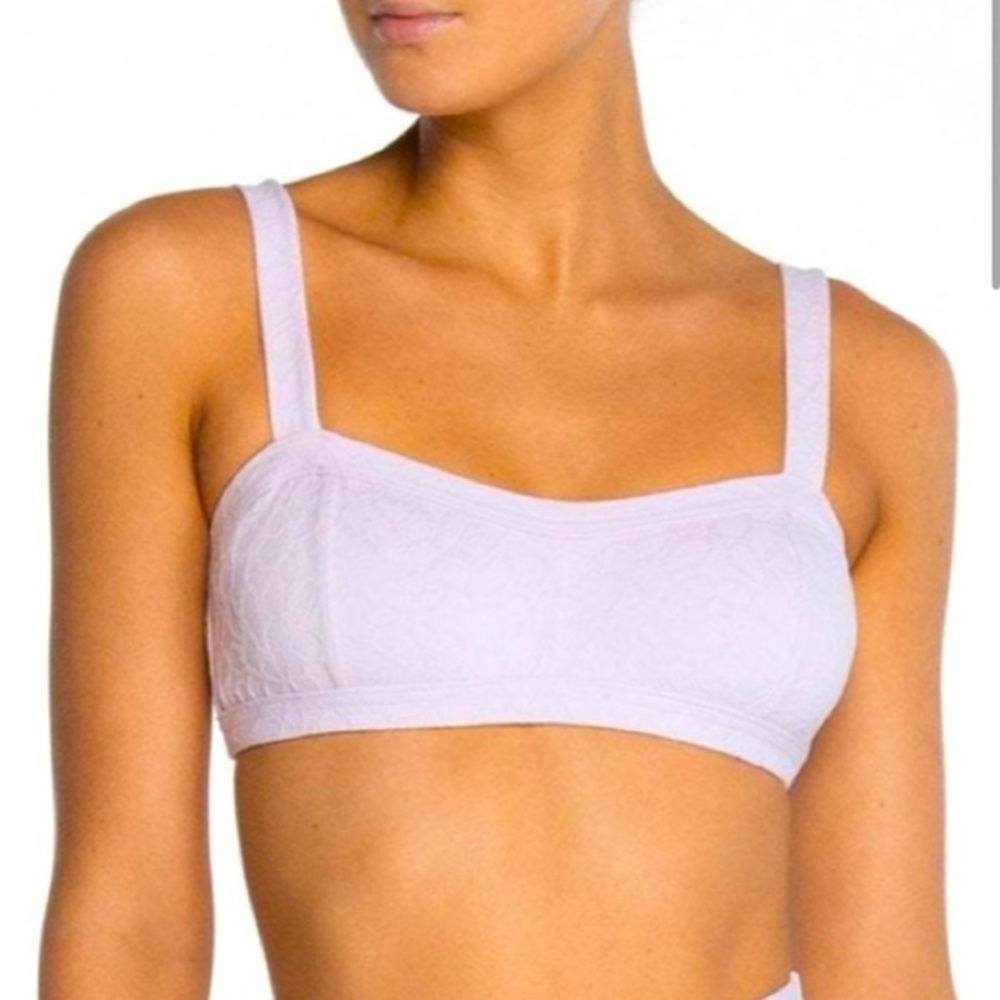 PEONY lavender swim top NEW! Gorgeous detailing and supportive